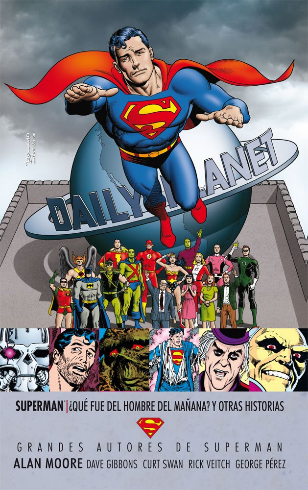 Grandes autores Superman: Alan Moore - ¿Qué sucedió con el Hombre del Mañana? y otras historias (2a edición) Manga