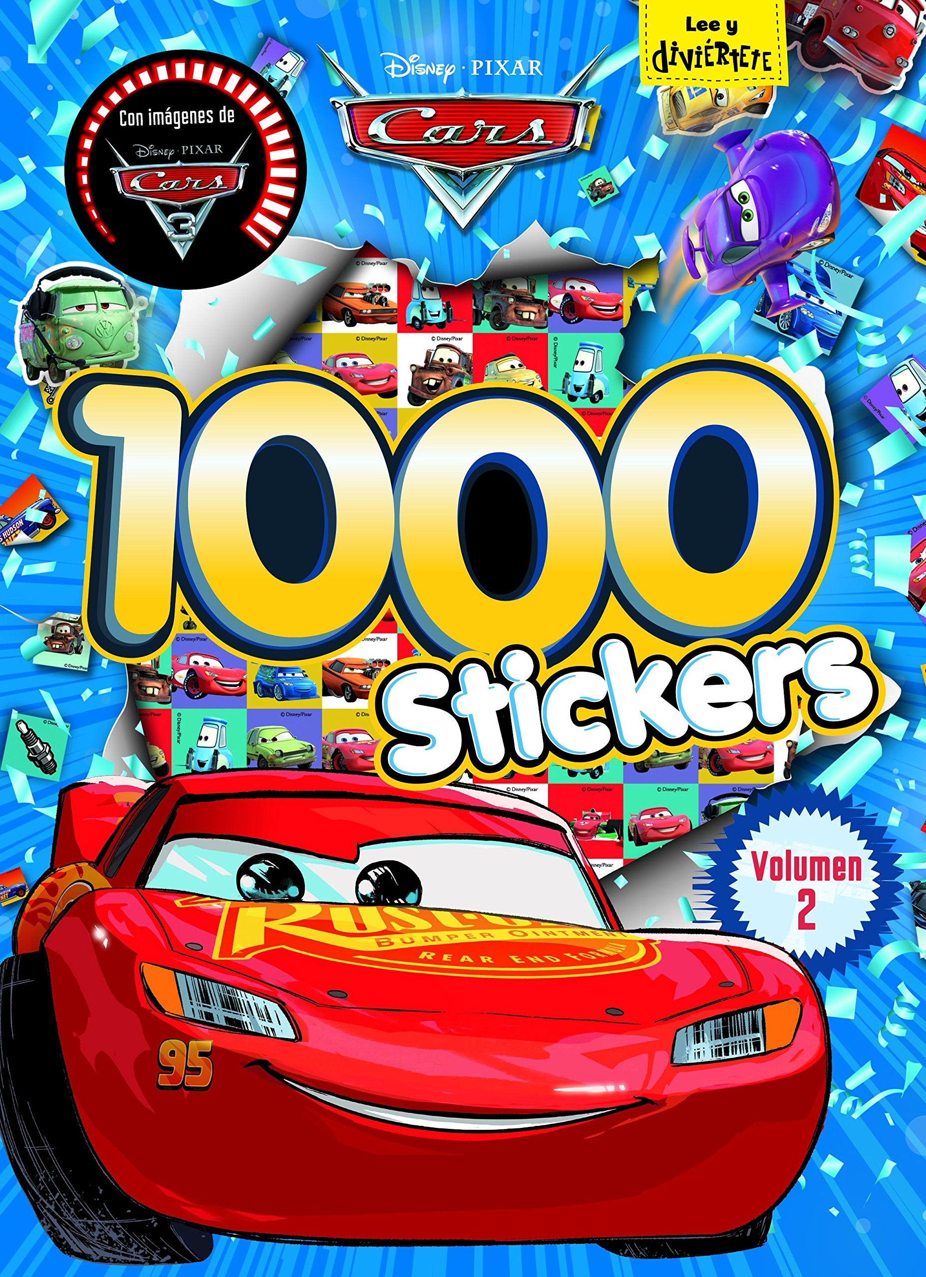 Cars 2. 1000 stickers Social Sciences