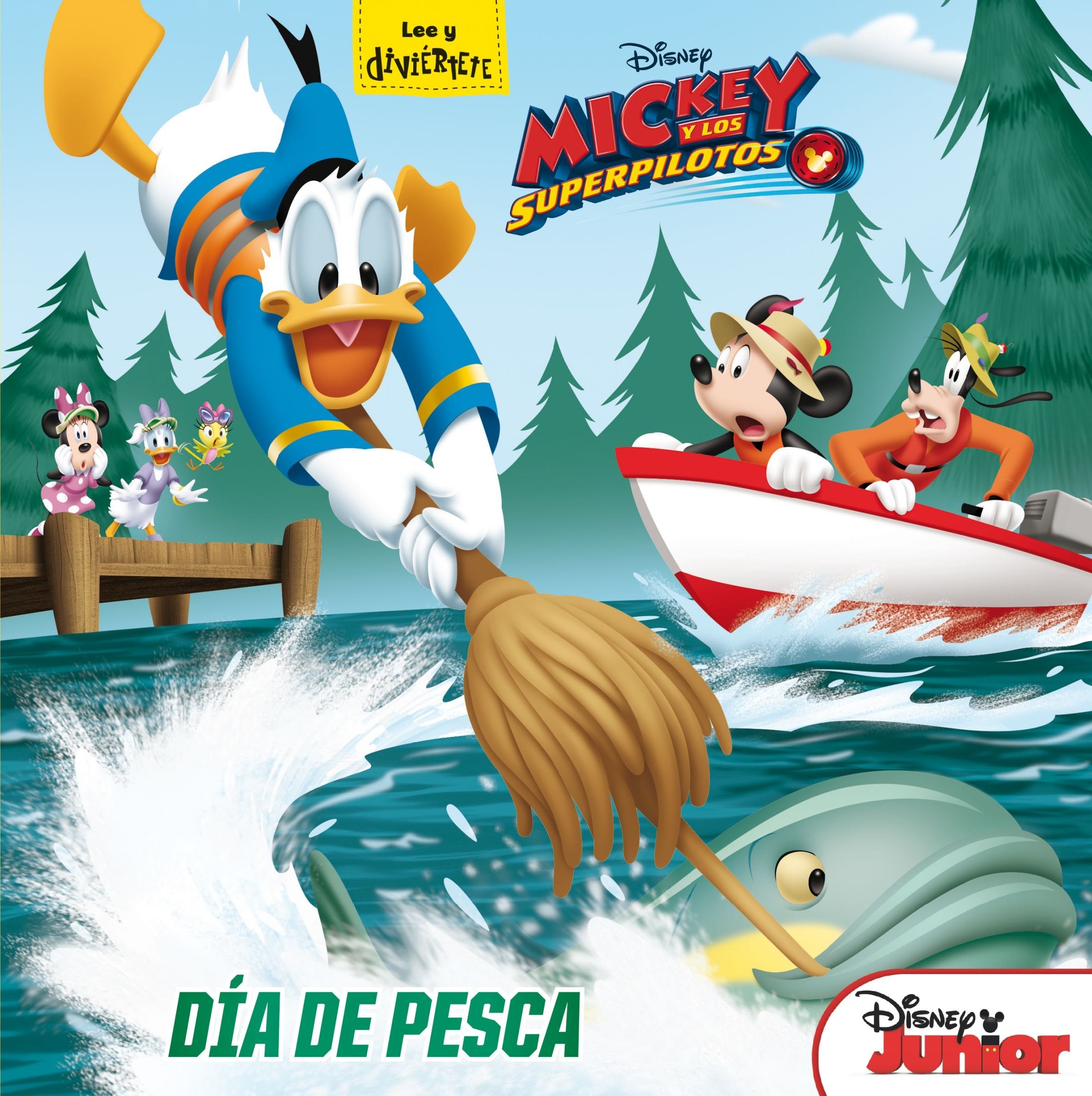 Mickey y los Superpilotos. Día de pesca: Cuento book