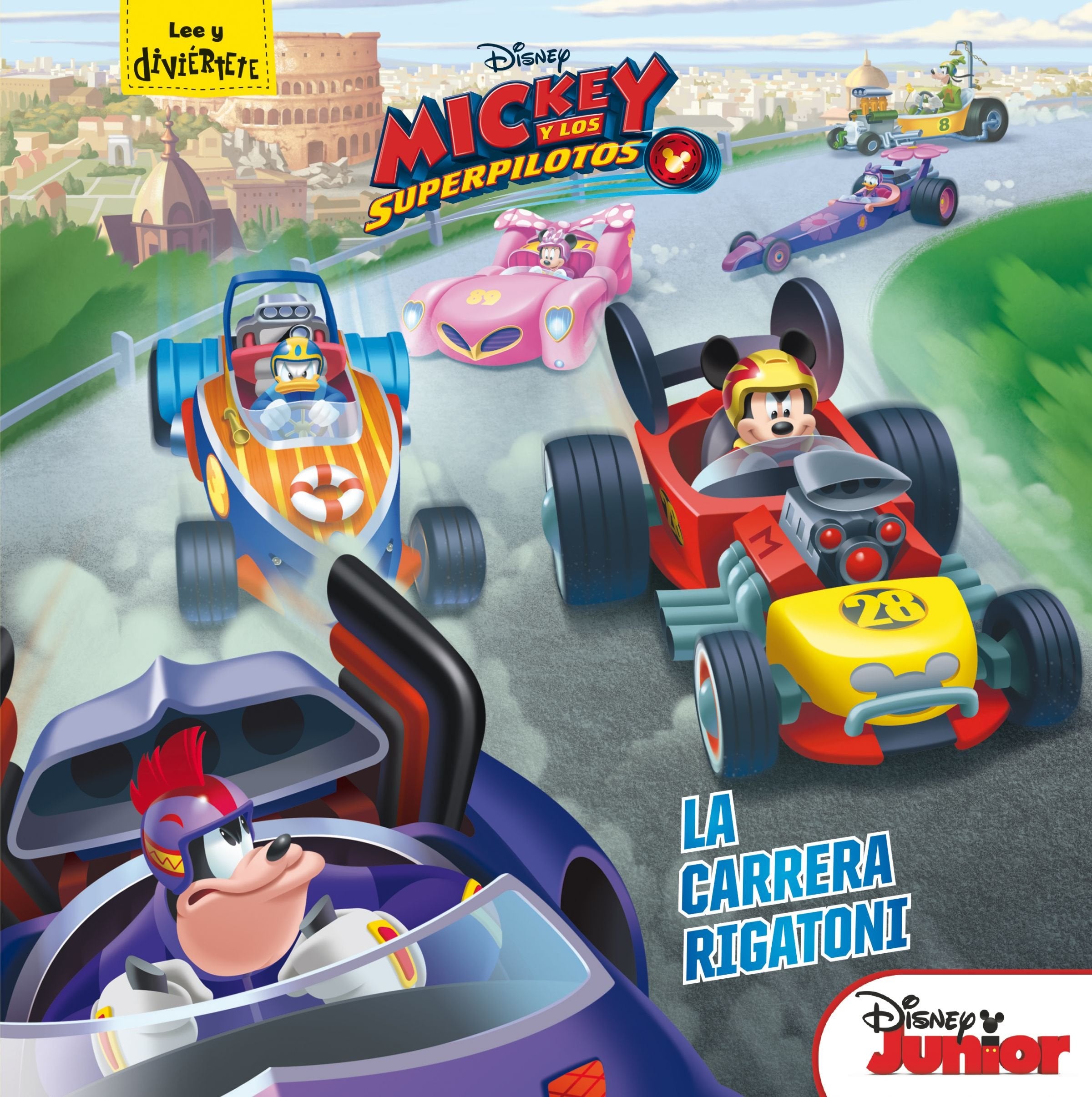 Mickey y los Superpilotos. La carrera Rigatoni: Cuento book
