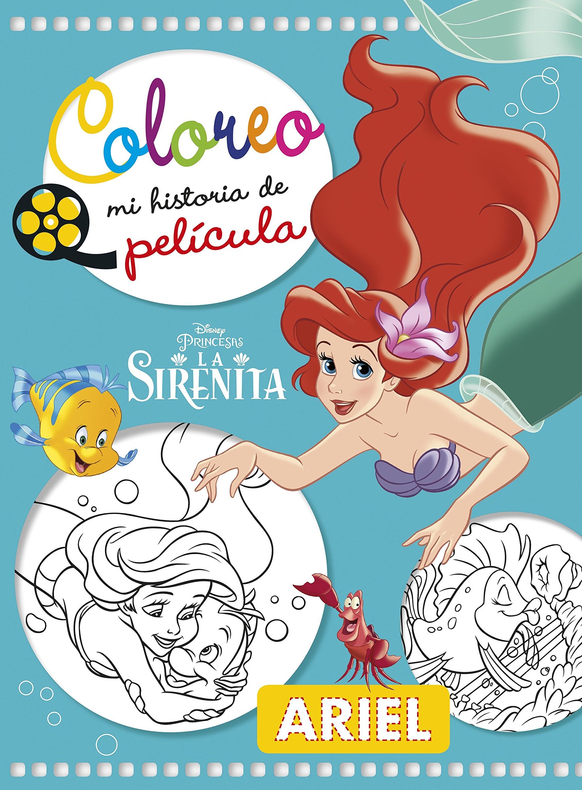 La Sirenita. Coloreo mi historia de película (Disney. Princesas) Tiptoi & Games