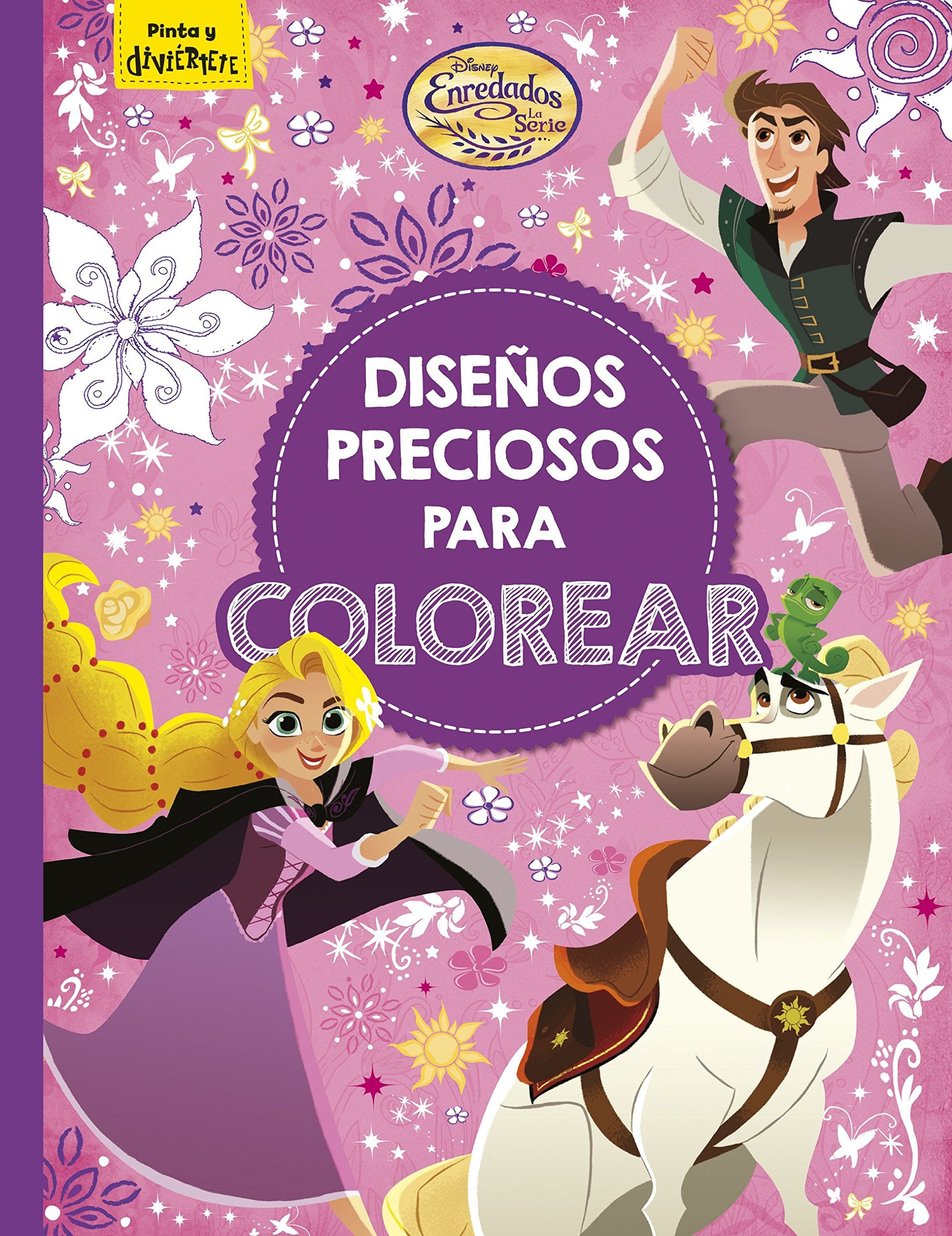 Enredados. La serie. Diseños preciosos para colorear (Disney. Enredados) Tiptoi & Games