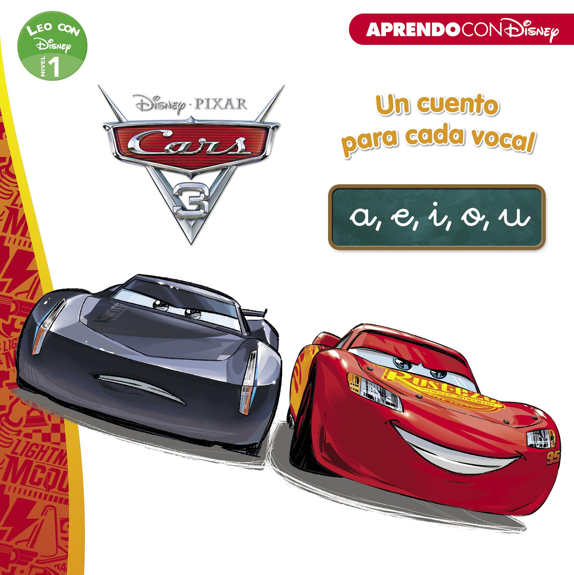 Cars 3. Un cuento para vocal a, e, i, o, u (Aprendo con Disney) Social Sciences