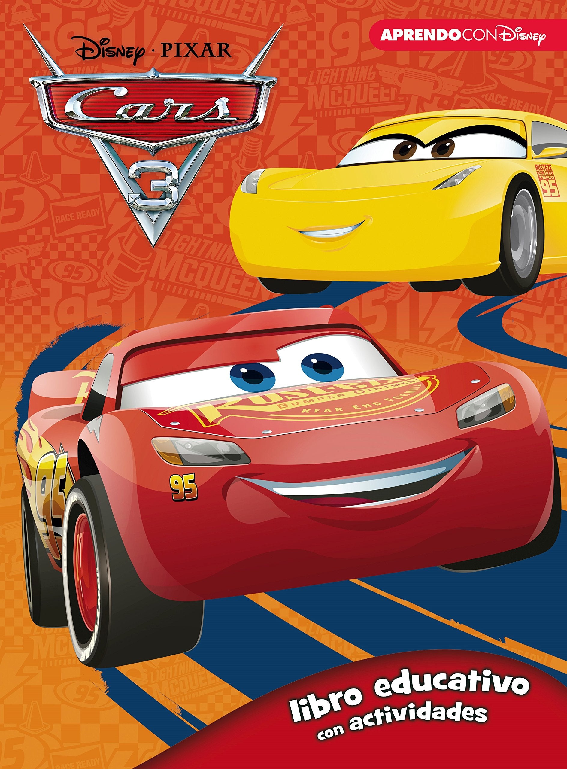 Cars 3. Libro educativo con actividades (Disney. Actividades) (Aprendo con Disney) Non-fiction