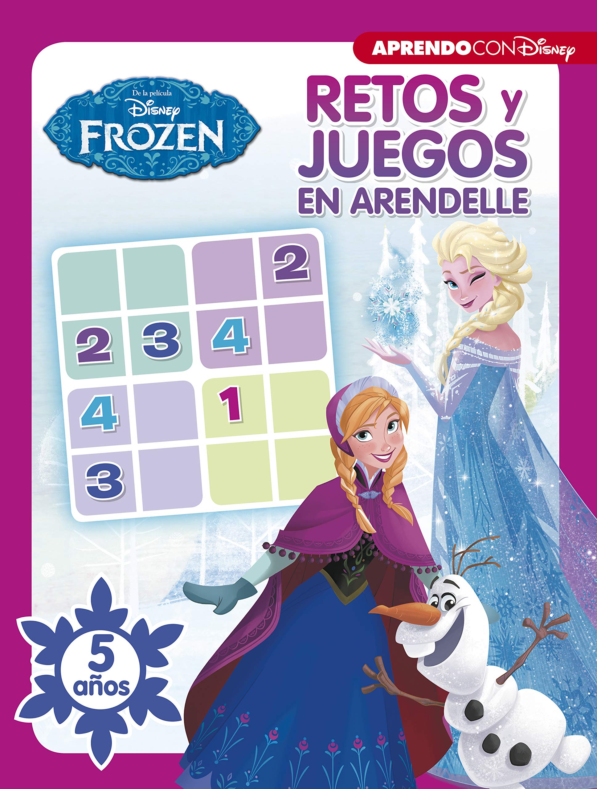 Retos y juegos en Arendelle. 5 años Social Sciences