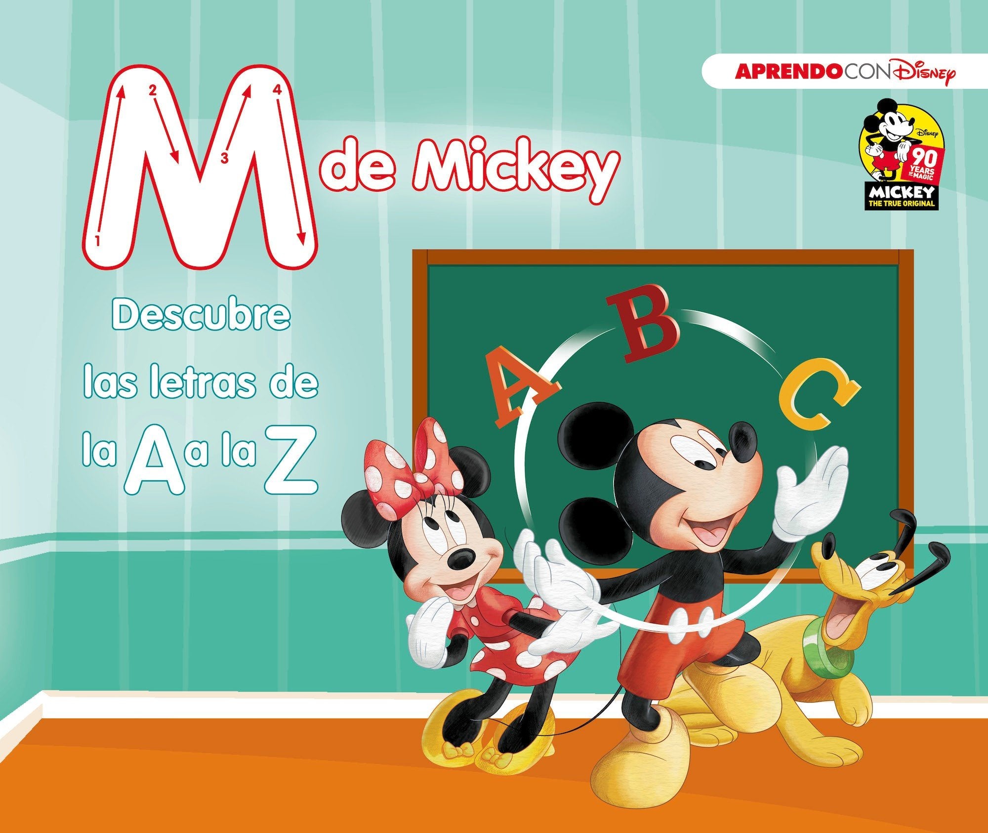 M de Mickey (Descubre las letras de la A a la Z con Disney) (Aprendo con Disney) Social Sciences