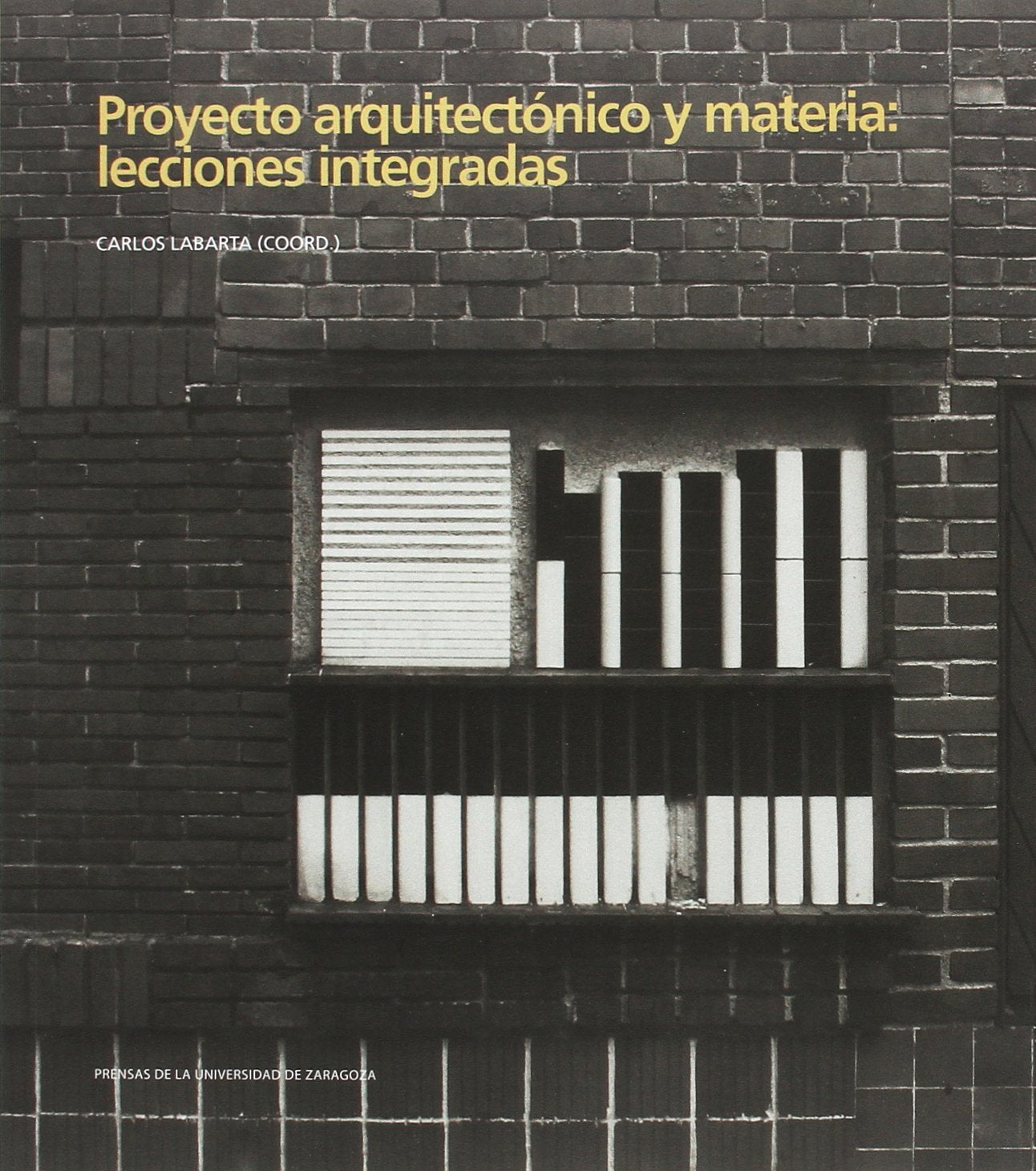 Proyecto arquitectónico y materia : lecciones integradas (Arquitectura) Social Sciences