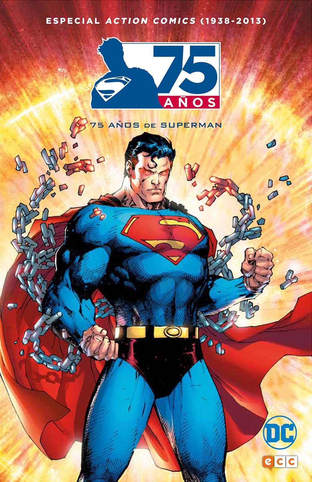 Action comics 1938-2013, 75 años de Superman Manga
