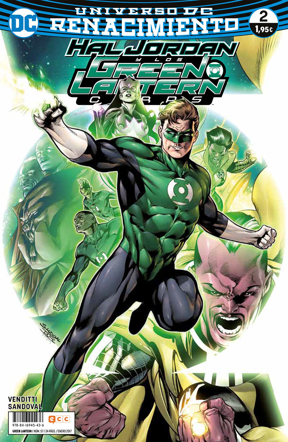 Green Lantern núm. 57/ 2 (Renacimiento) (Green Lantern (Nuevo Universo DC), Band 57) Superheroes