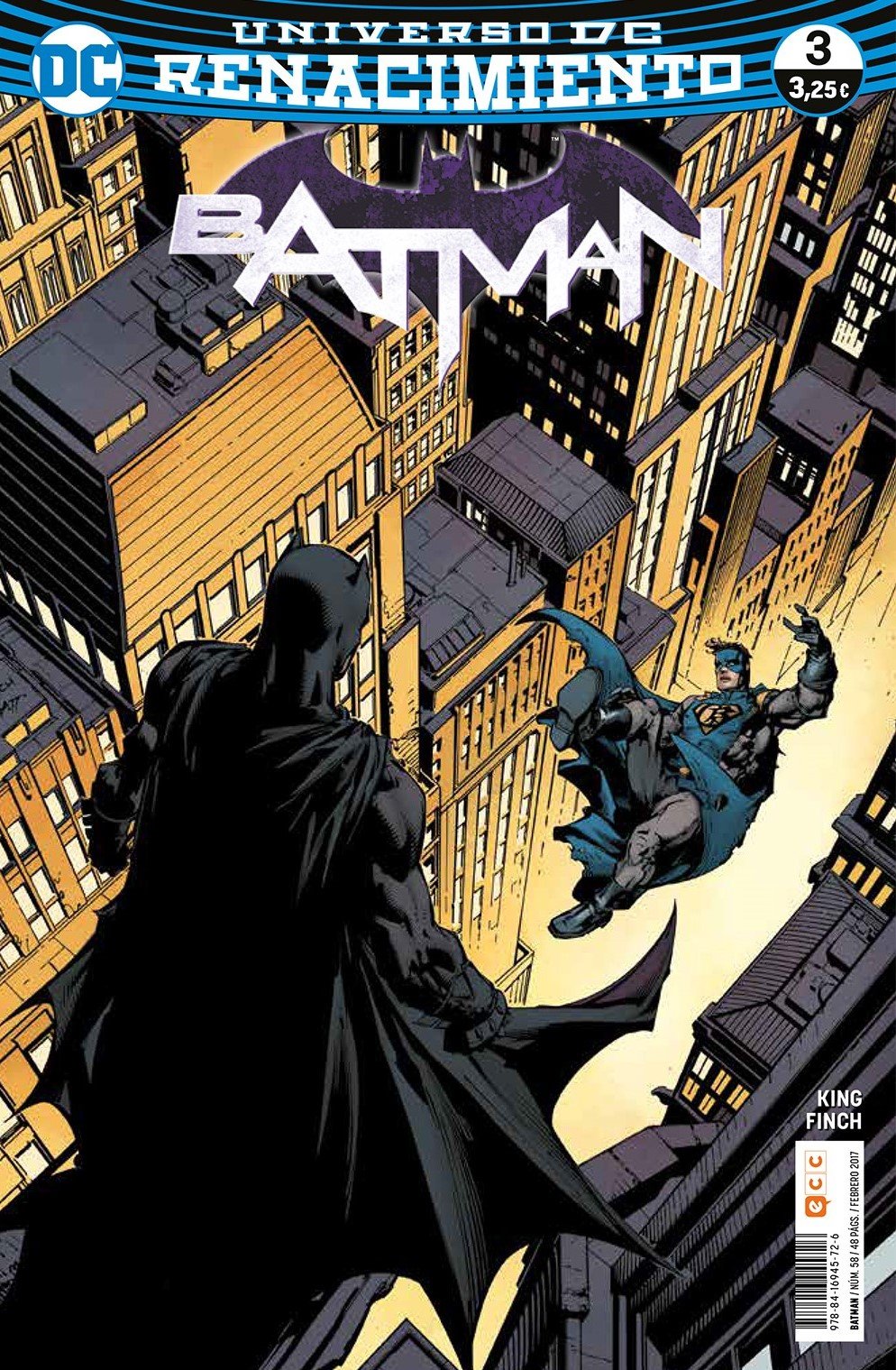 Batman núm. 58/ 3 (Renacimiento) (Batman (Nuevo Universo DC), Band 58) Manga