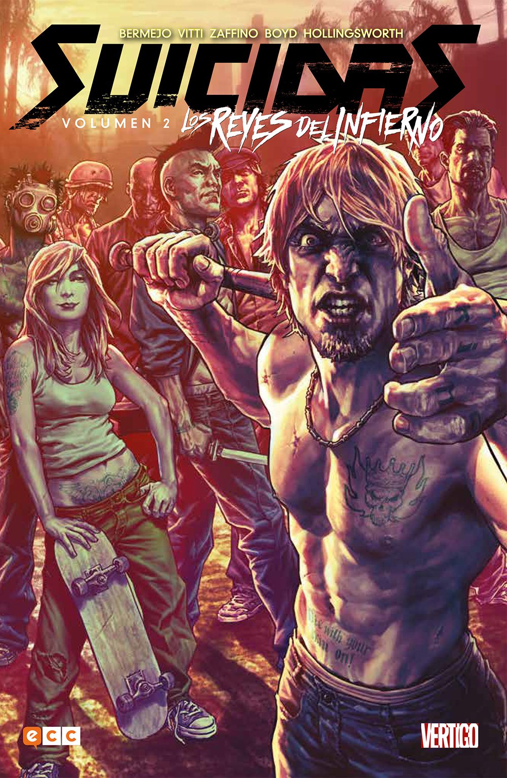 Suicidas 02: Los reyes del infierno Manga