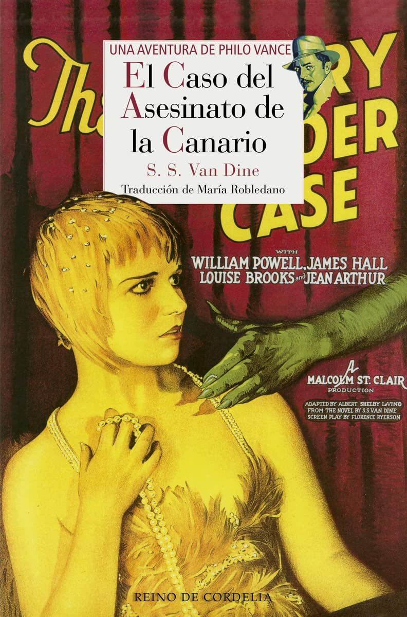 El caso del asesinato de La Canario : una aventura de Philo Vance (Literatura Reino de Cordelia, Band 84) Contemporary literature Books