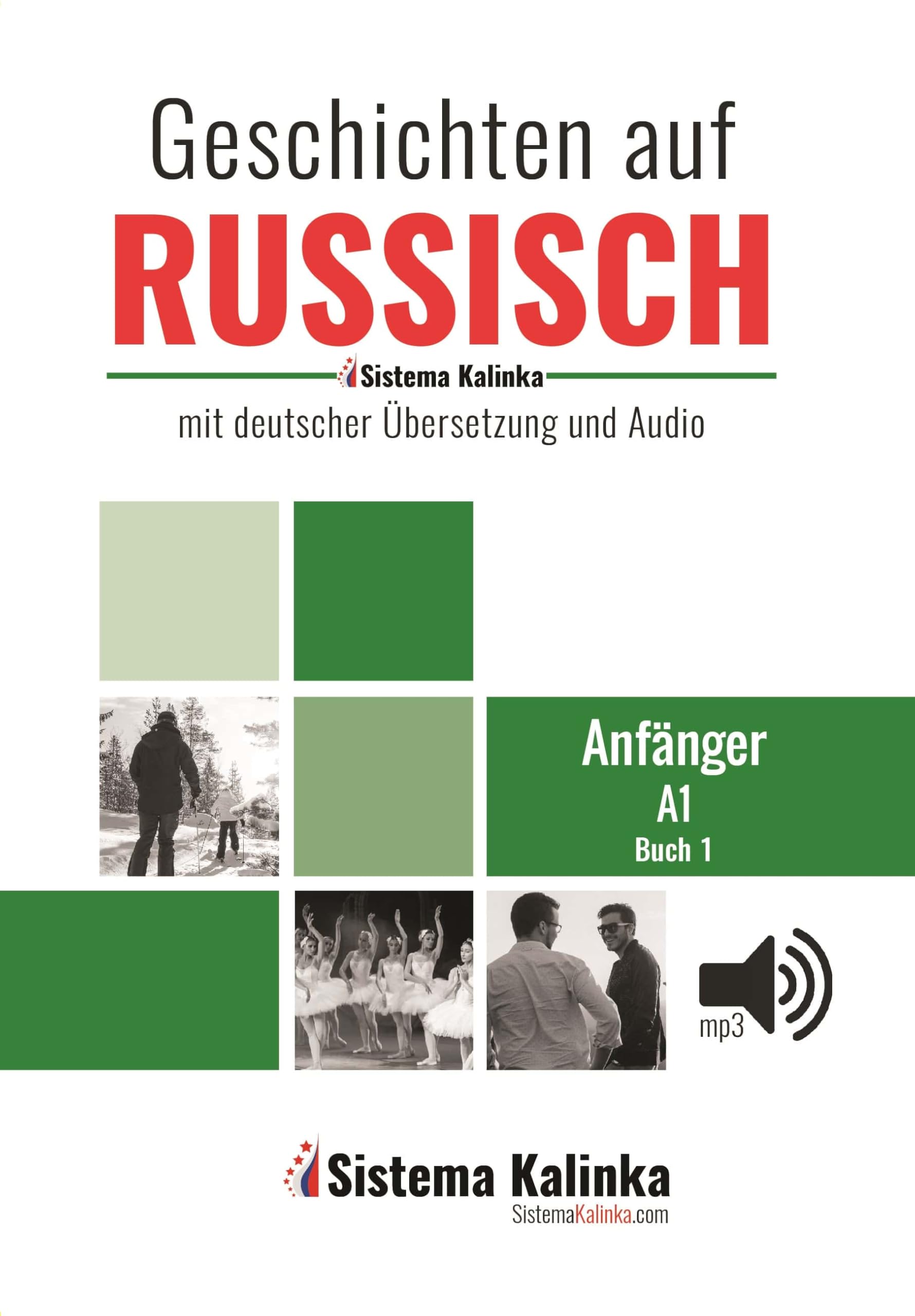 Geschichten auf Russisch - Niveau A1 - Buch 1 Foreign Languages ​​& Dictionaries