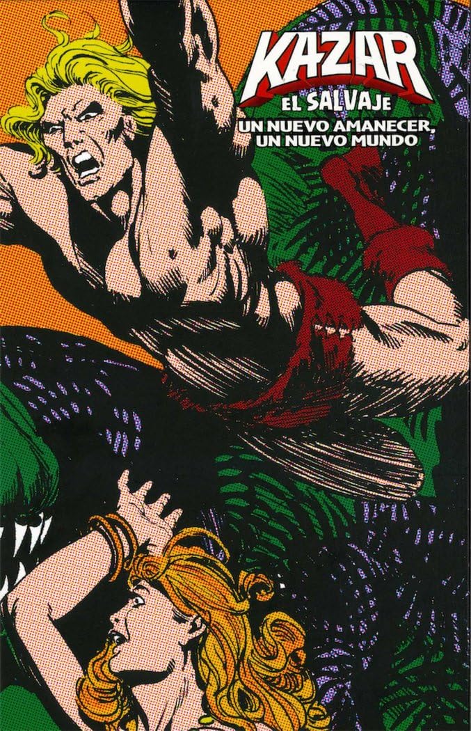Marvel 80s limited edition. ka-zar el salvaje. un nuevo amanecer, un nuevo mundo book