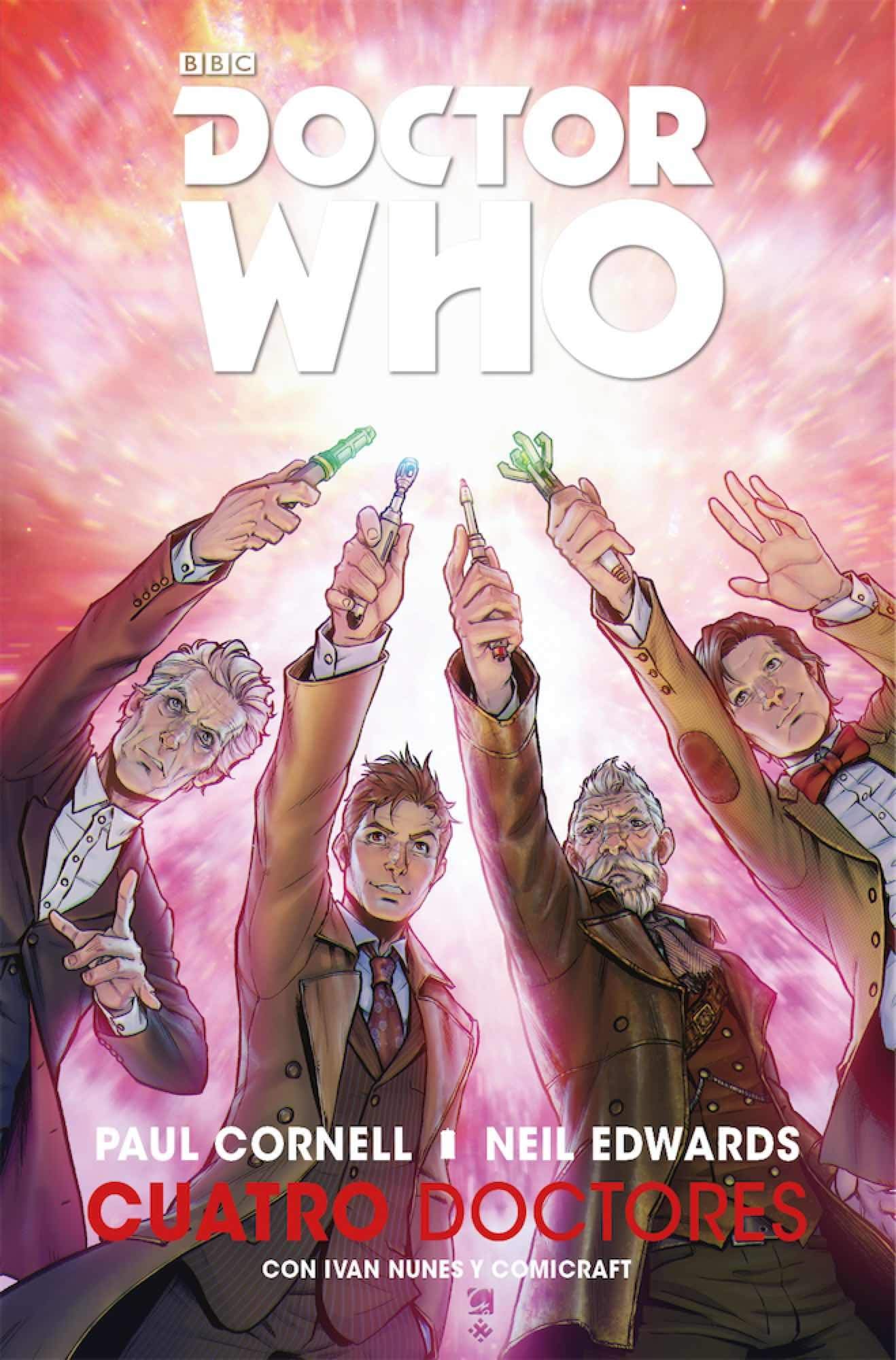 Doctor Who, Cuatro doctores Manga