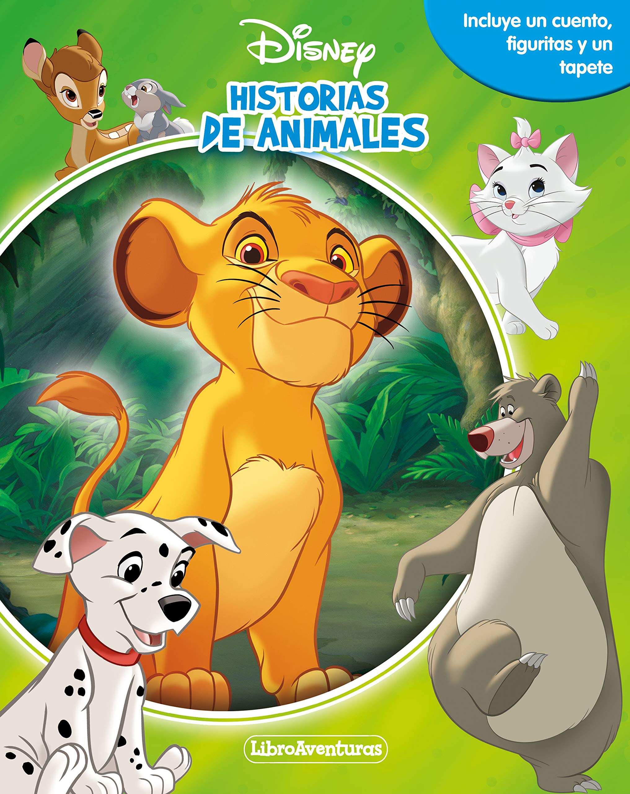 Historias de animales. Libroaventuras: Incluye un cuento, figuritas y un tapete book