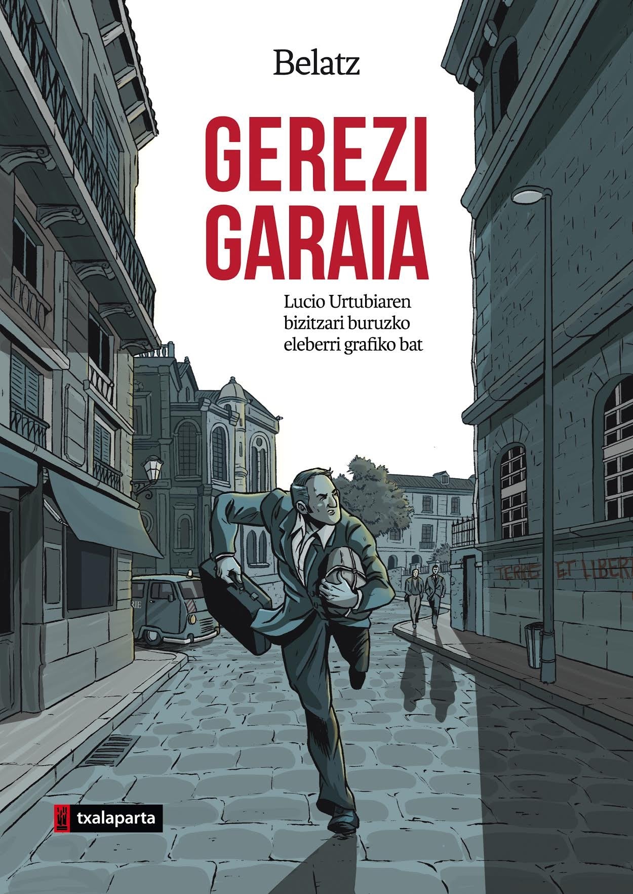 Gerezi garaia - lucio urtubiaren bizitzari buruzko eleberri grafiko bat book