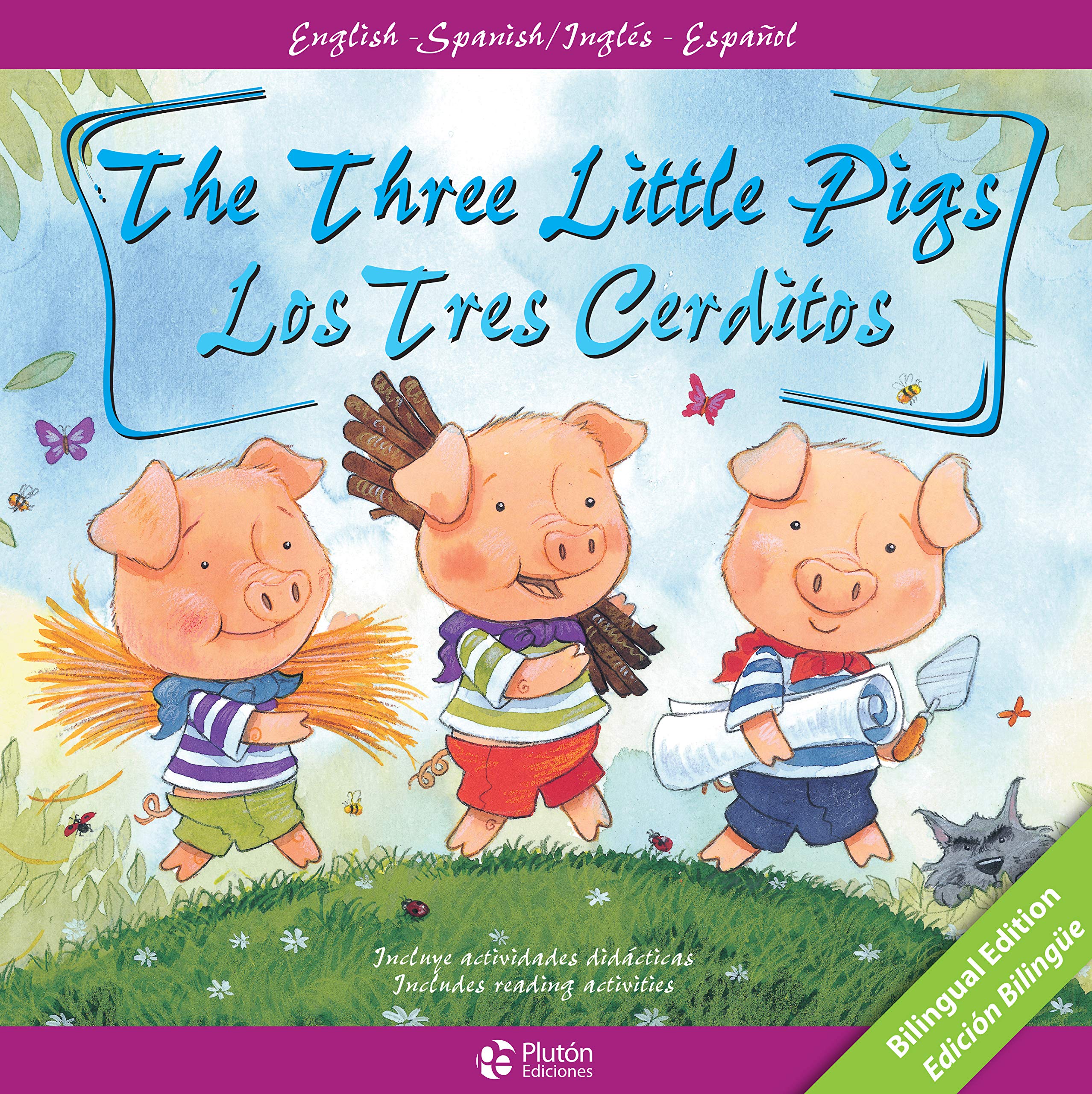 Los Tres Cerditos / The Three Little Pigs book