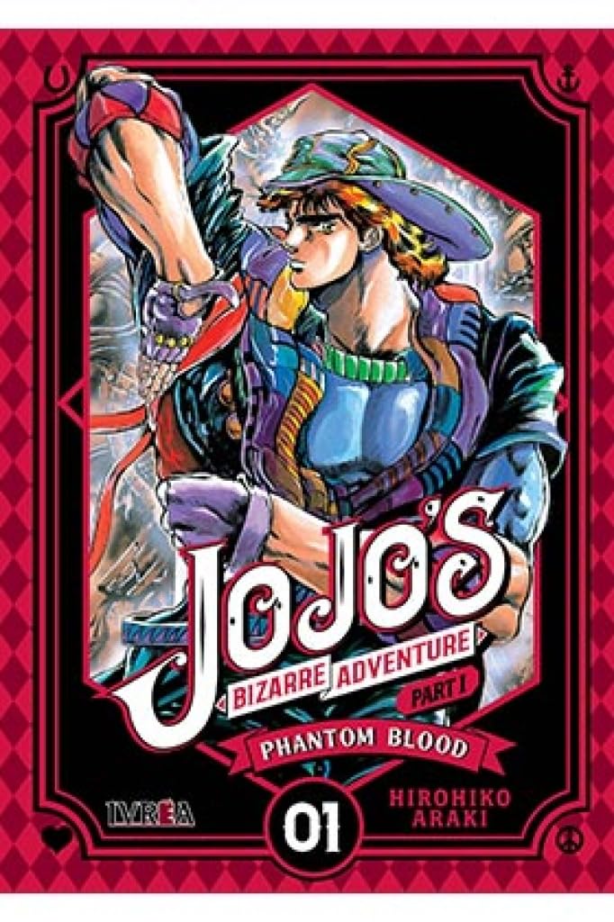 Jojo's bizarre adventure 1, Phantom blood Manga
