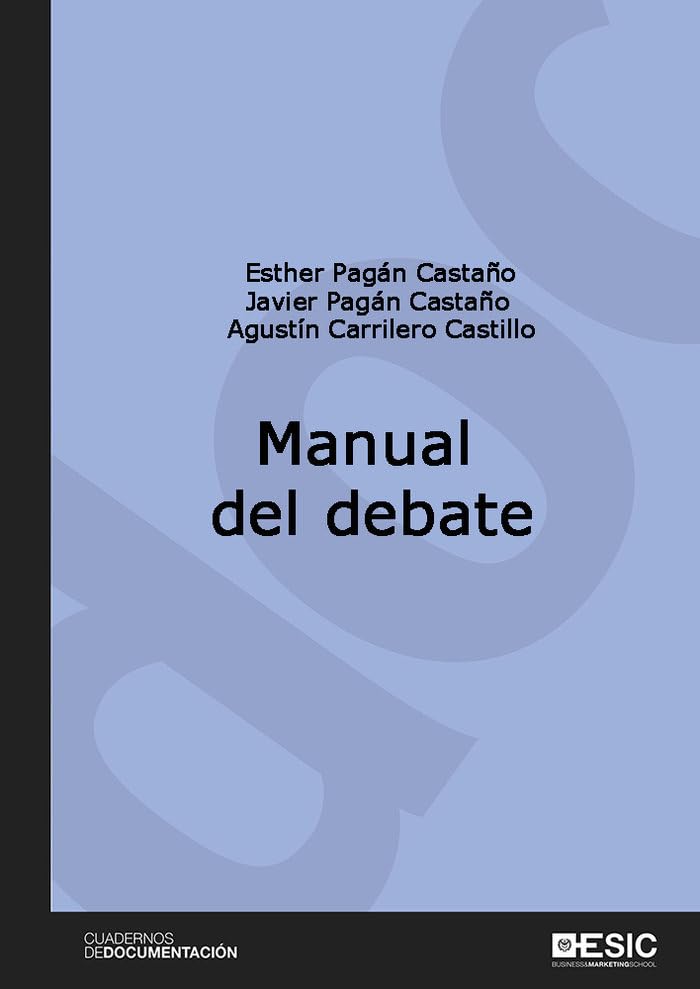 Product Image: Manual del debate (Cuadernos de Documentación)