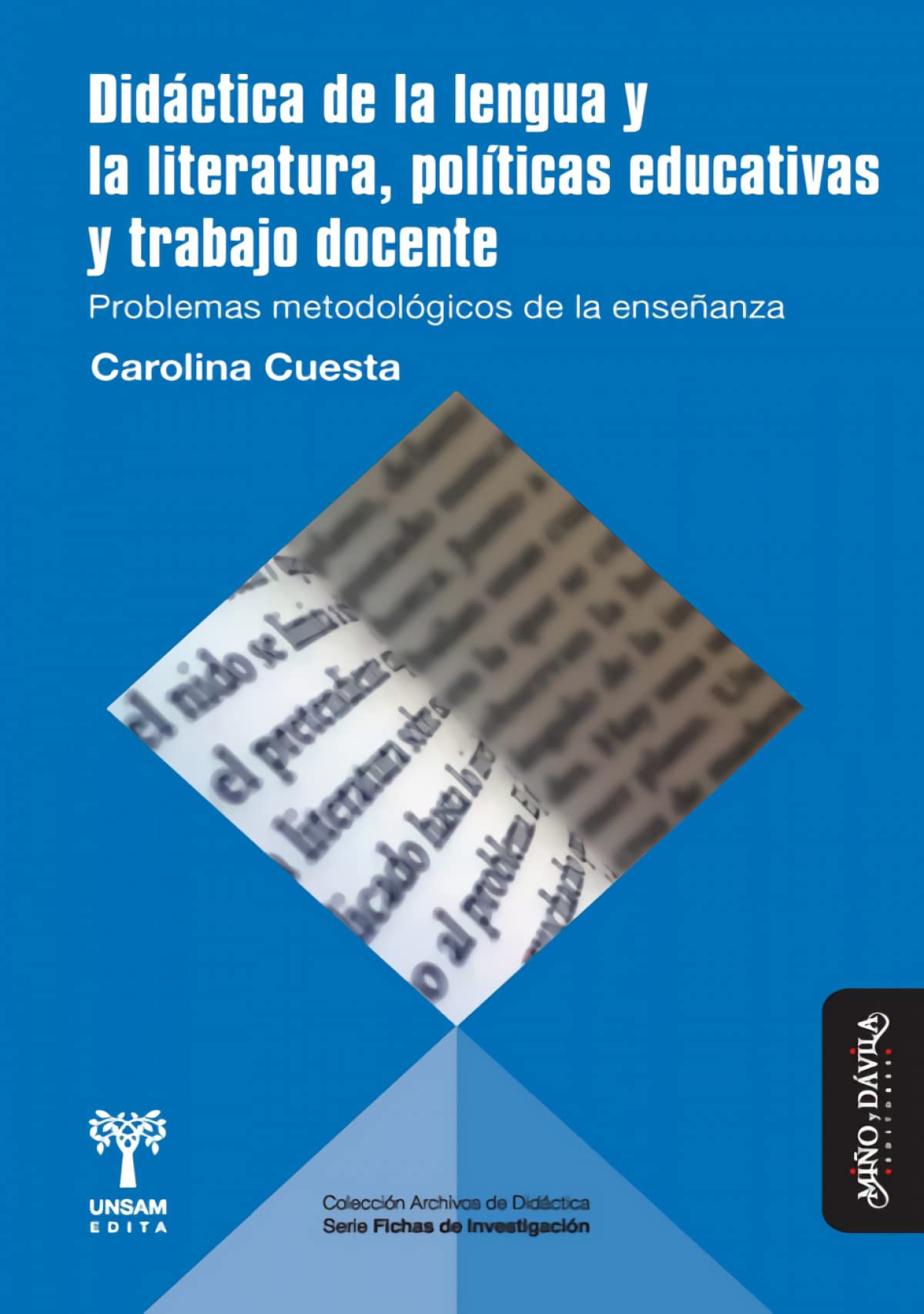 Didáctica de la lengua y la literatura, políticas educativas y trabajo docente: Problemas metodológicos de la enseñanza (Archivos de Didáctica. Serie Fichas de Investigación, Band 7) Learning & Reference
