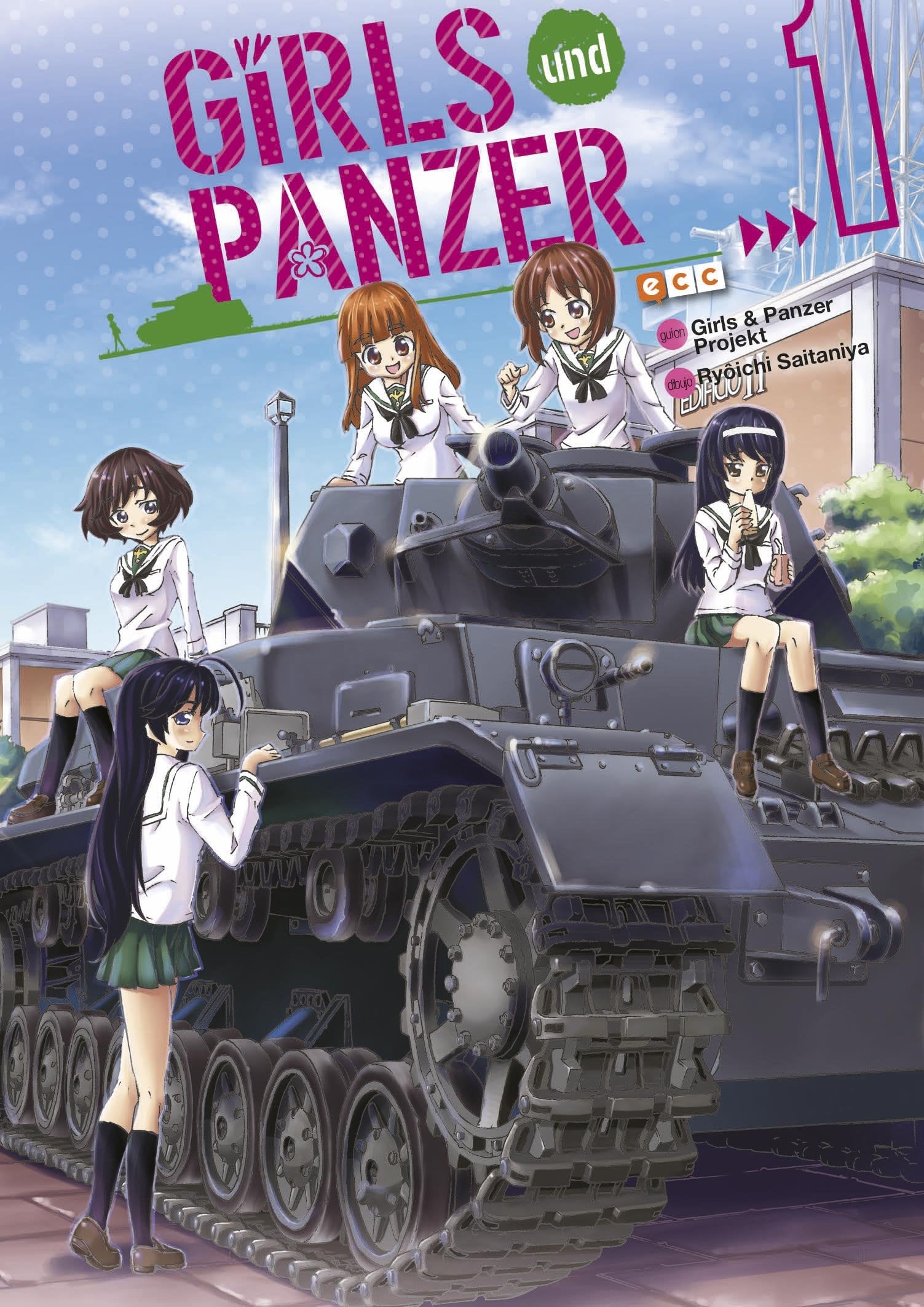 Girls und Panzer num. 01 (de 4) book