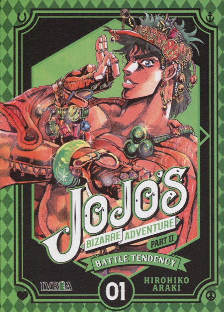Jojo's Bizarre Adventure Parte 2 : Battle Tendency 1: 4 book