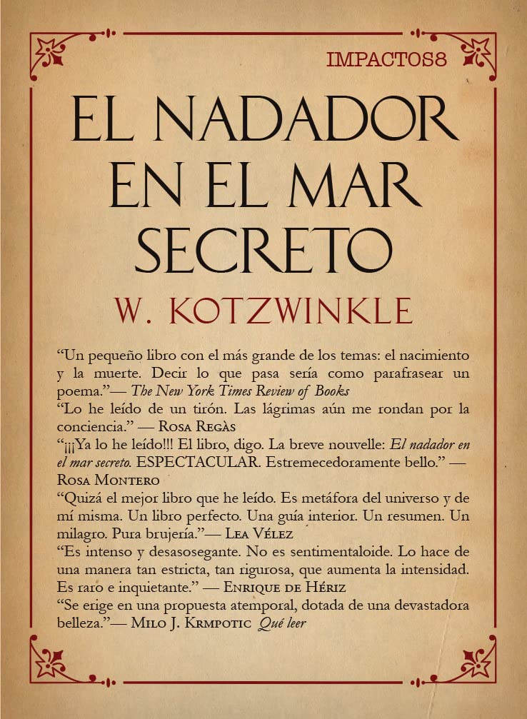El nadador en el mar secreto (Impactos) Contemporary literature