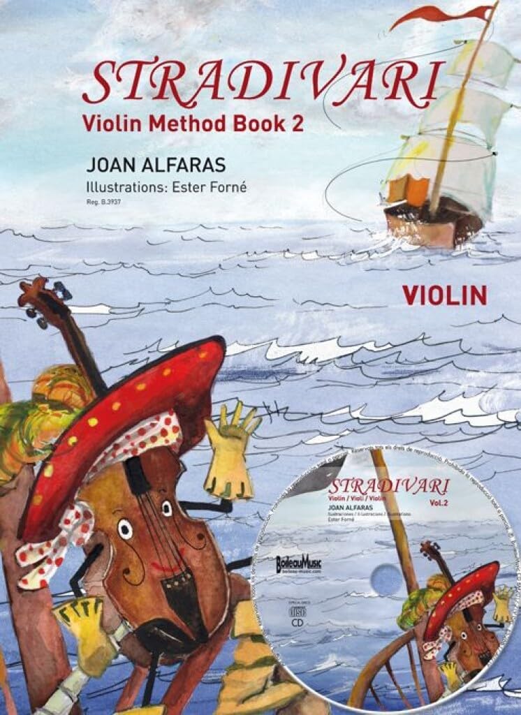 Joan alfaras : stradivari violin - vol. 2 - violon - recueil + support audio book