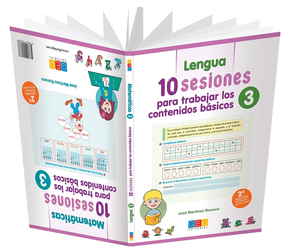 10 sesiones para trabajar los contenidos básicos. Cuaderno 3 Mathematics