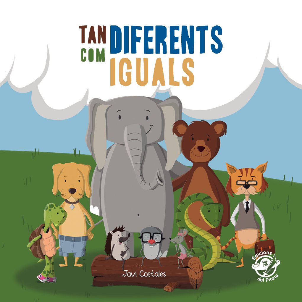 Tan diferents com iguals: Llibre per a nens de 2 a 5 anys contra el bullying - llibre assetjament escolar - llibre antibullying book