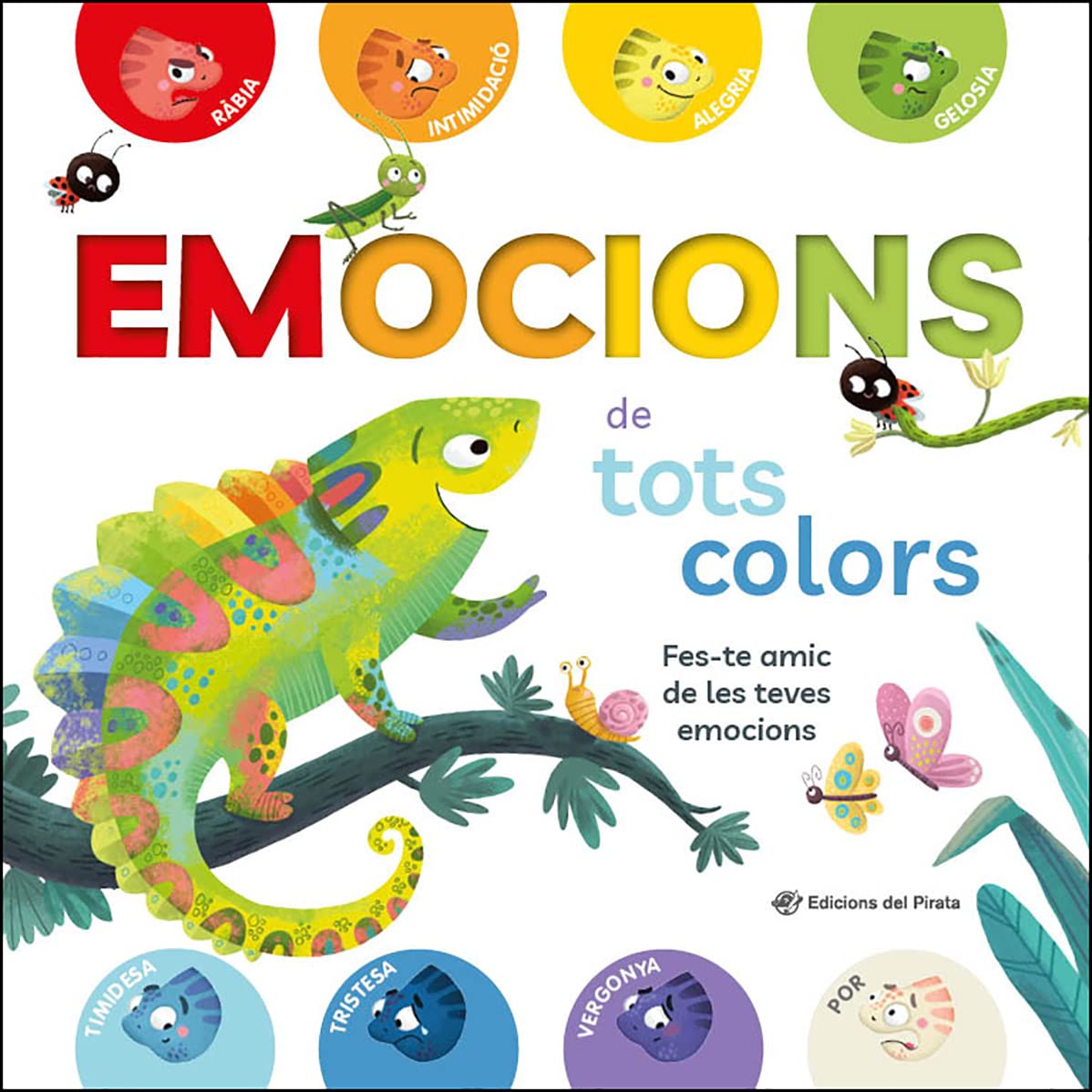 Emocions de tots colors: Llibre de cartoné per a bebès en CATALÀ - Contes per a nens de 2 anys per a aprendre colors i 8 emocions Parents & Children