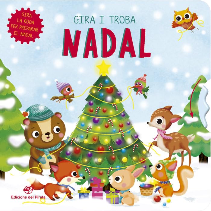 Gira i troba - Nadal: Llibre de cartró amb una rodeta per descobrir el Nadal book