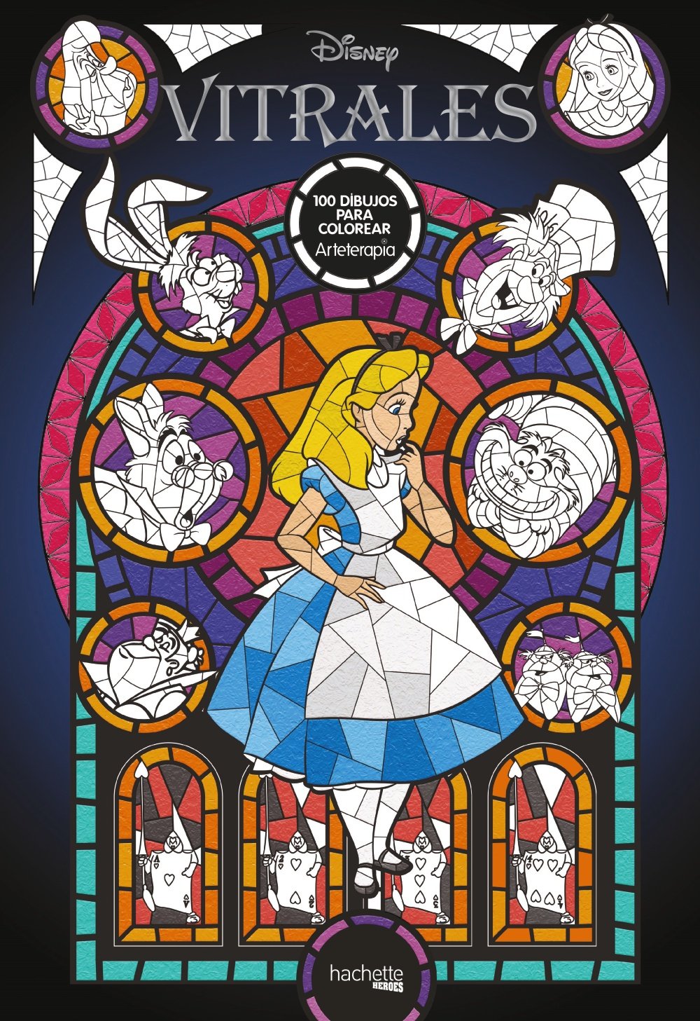 Arteterapia. Vitrales Disney book