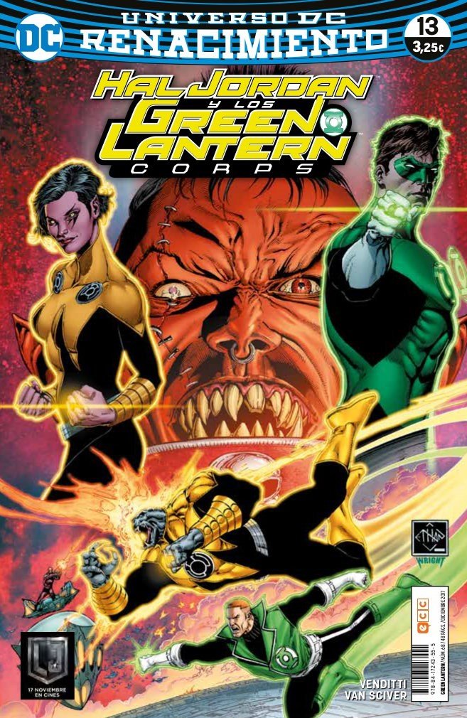Green Lantern núm. 68/13 (Renacimiento) (Green Lantern (Nuevo Universo DC), Band 68) Manga
