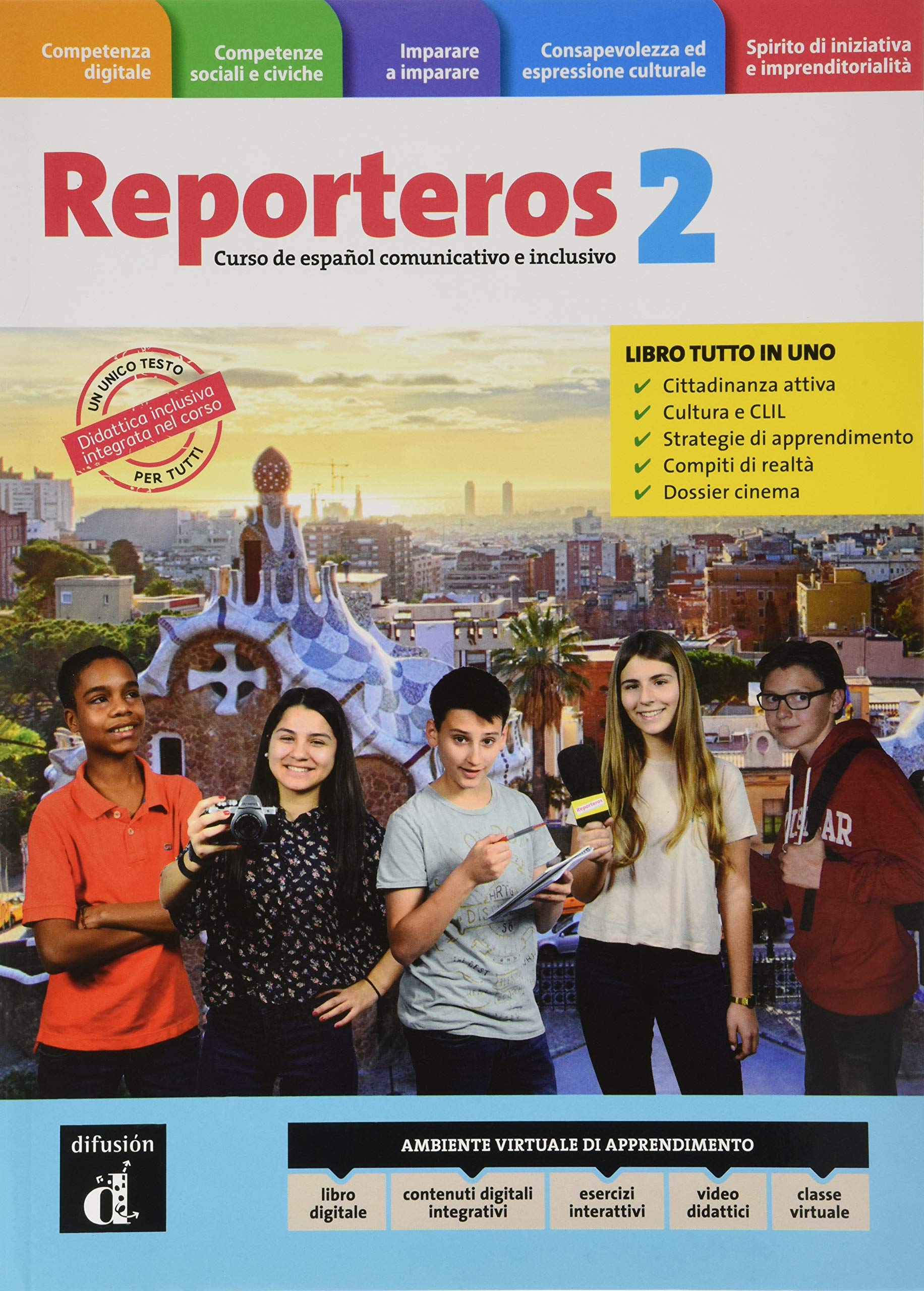 Reporteros Italia. Libro del alumno. Cuaderno. Per la Scuola media. Con e-book. Con espansione online (Vol. 2) book