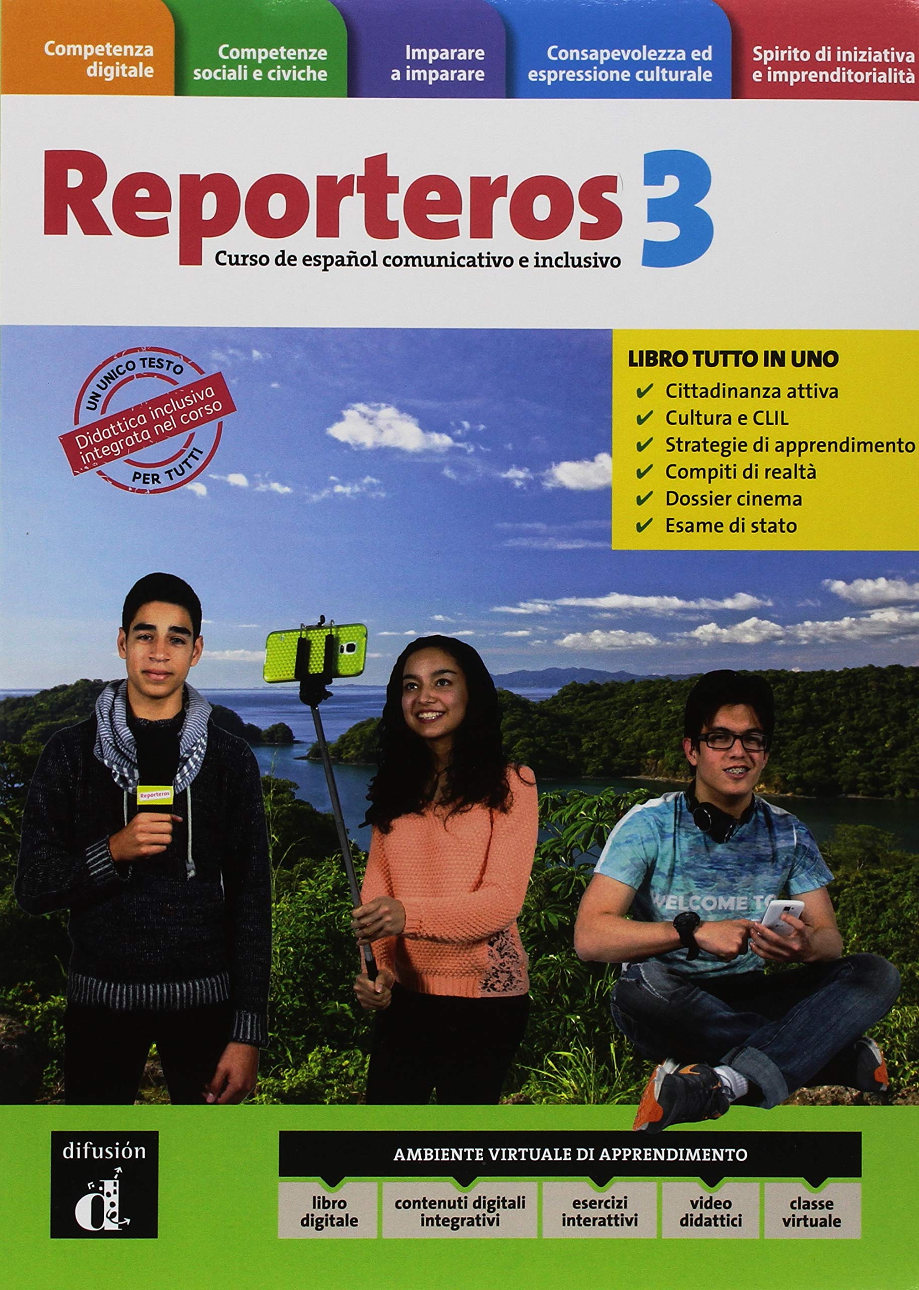 Reporteros Italia. Libro del alumno. Cuaderno. Per la Scuola media. Con e-book. Con espansione online (Vol. 3) book