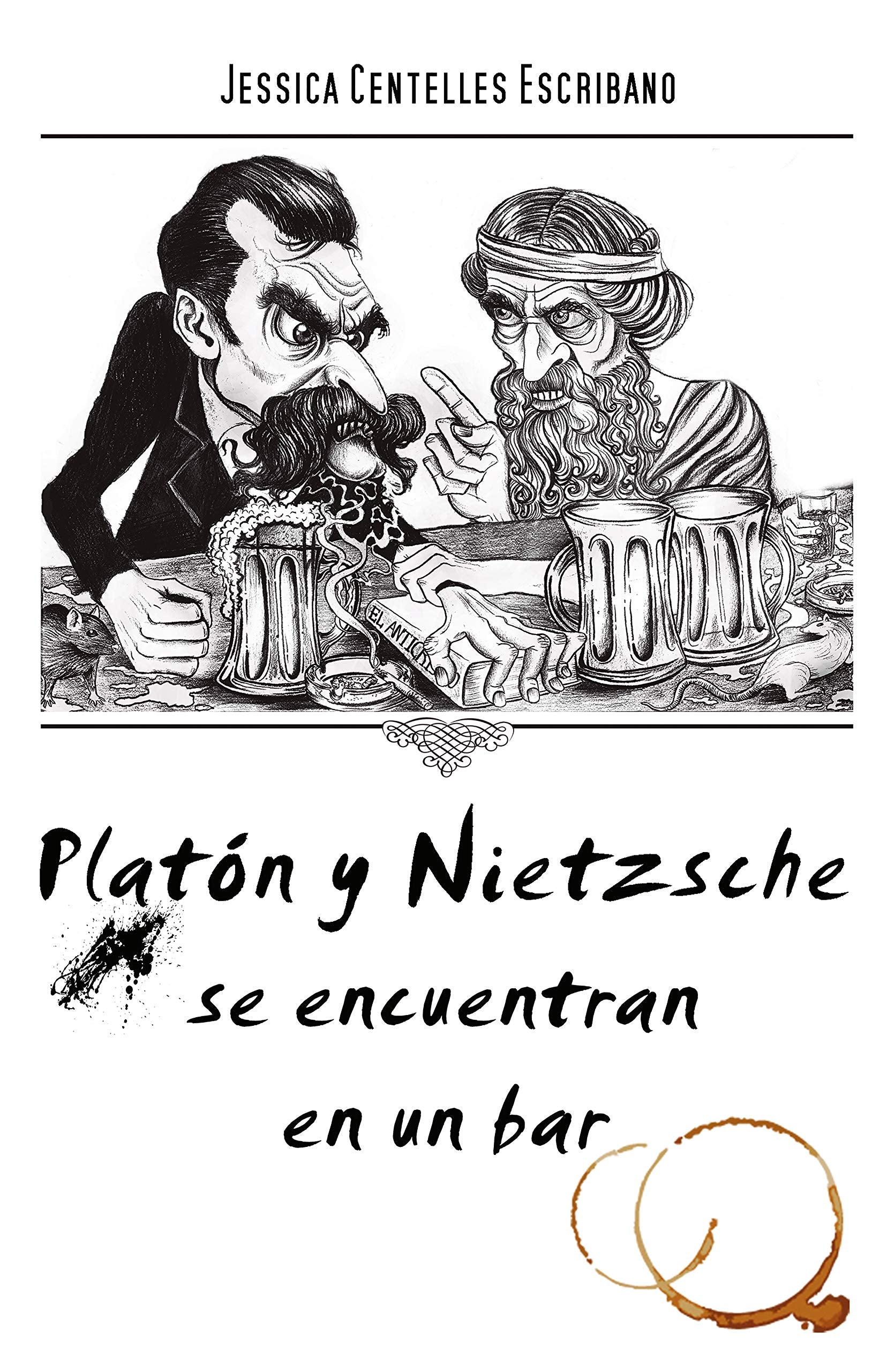 Platon y Nietzche se encuentran en un bar book