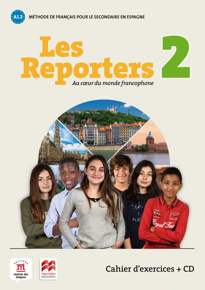 Les reporters 2 - A1.2 -Cahier d'exercices + CD book