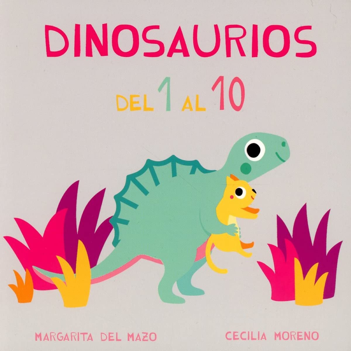 Dinosaurios del 1 al 10 (Miau Cartón) Parents & Children