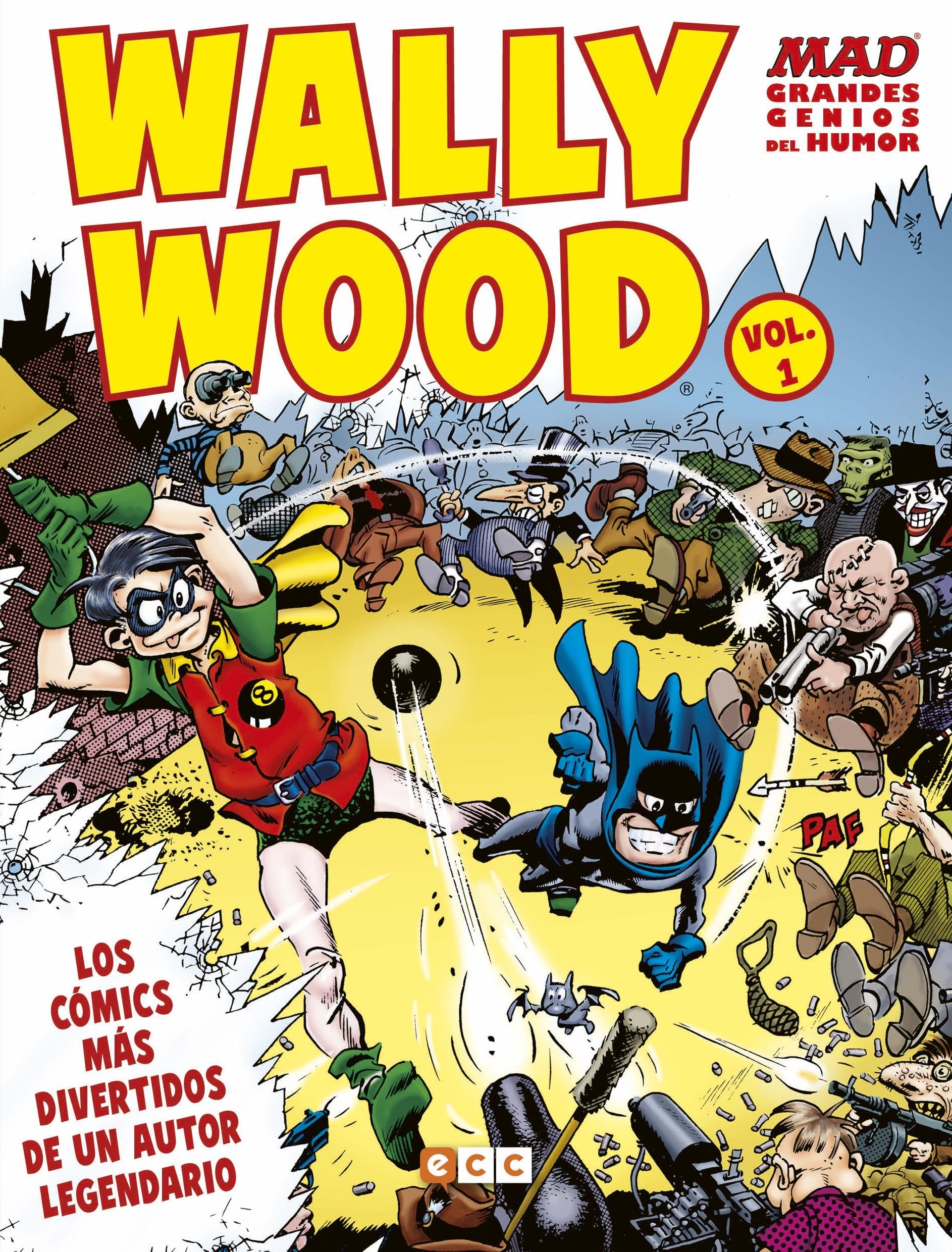 MAD Grandes genios del humor: Wally Wood vol. 01 (de 2) Manga