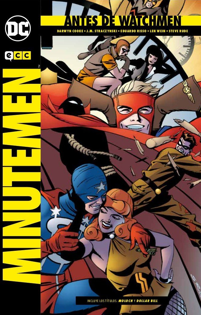 Antes de Watchmen: Minutemen Manga