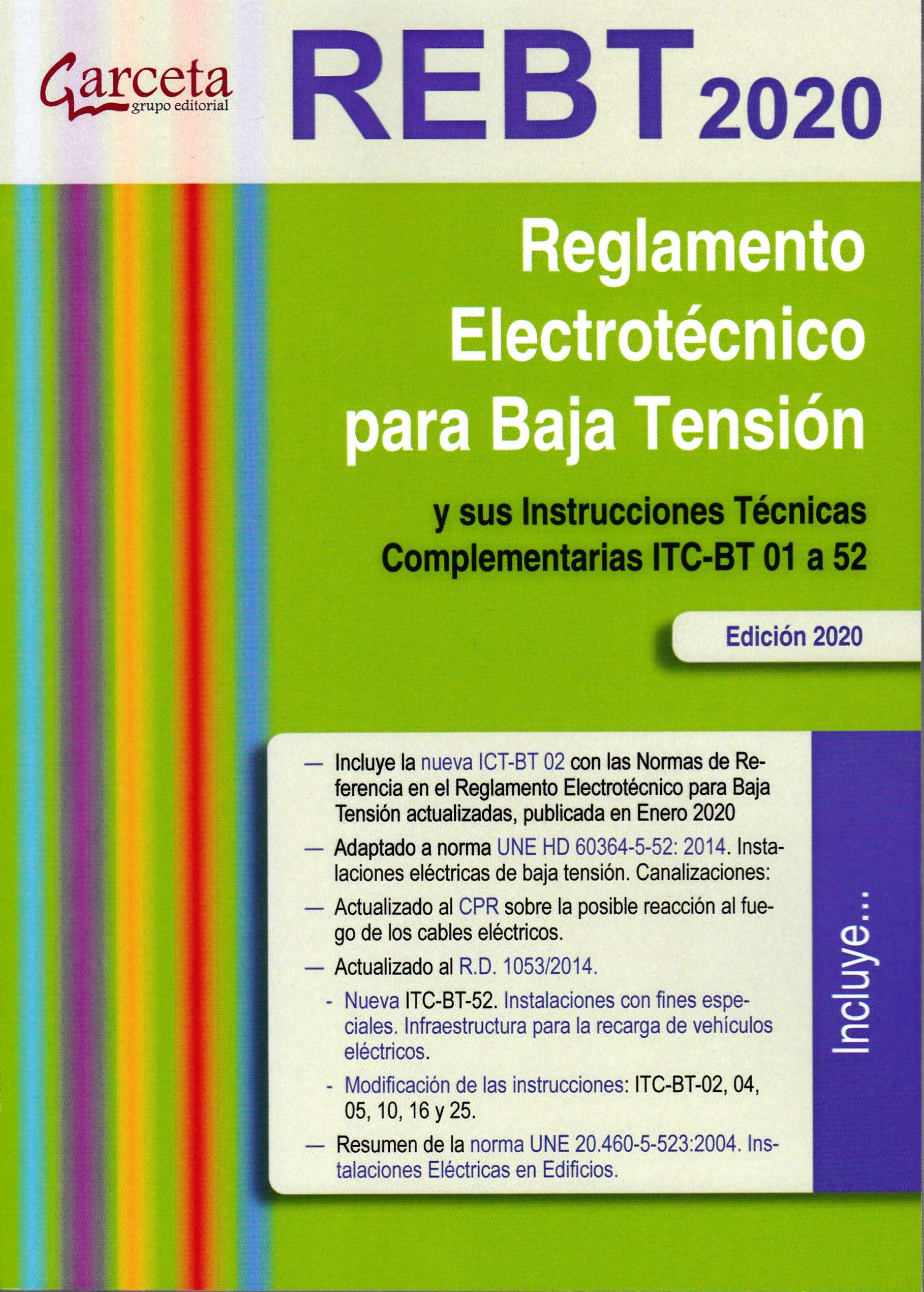 REBT 2020. Reglamento Electrotecnico para baja tensión: Reglamento electrotecnico para baja tensión book