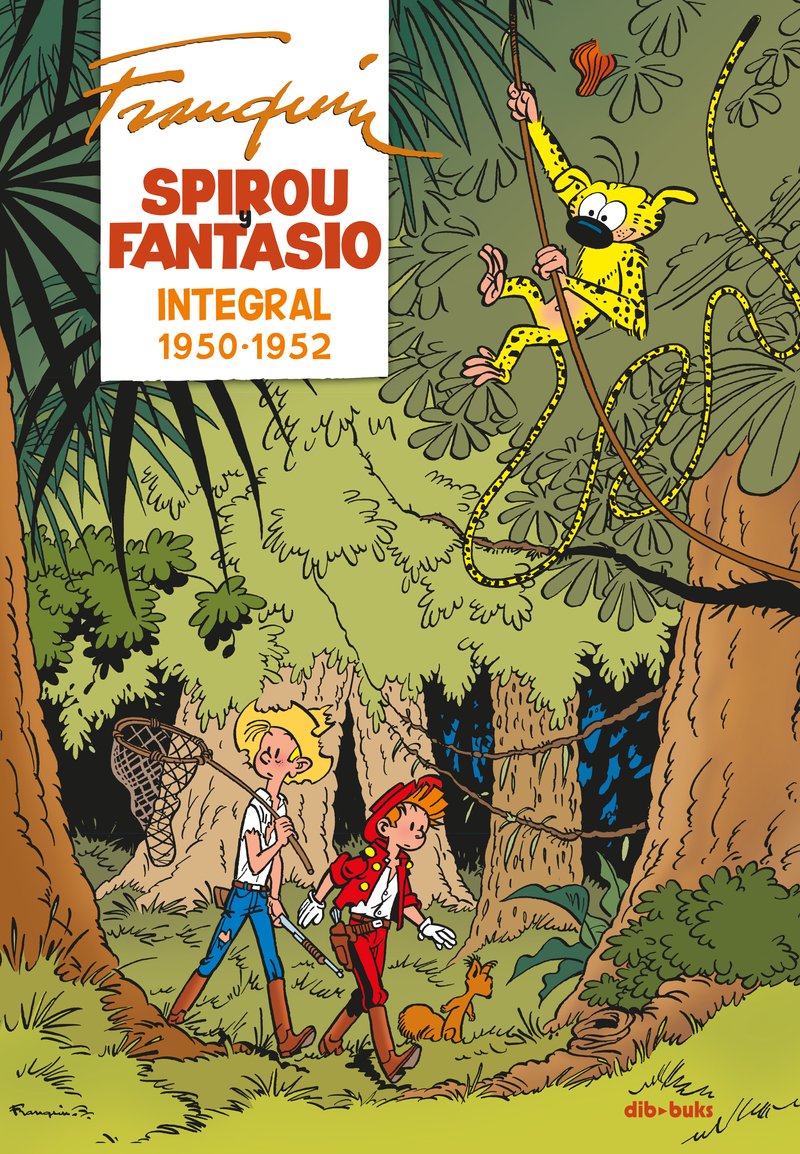Spirou y Fantasio. Integral 2, 1950-1952: De Champignac al Marsupilami Action & Adventure