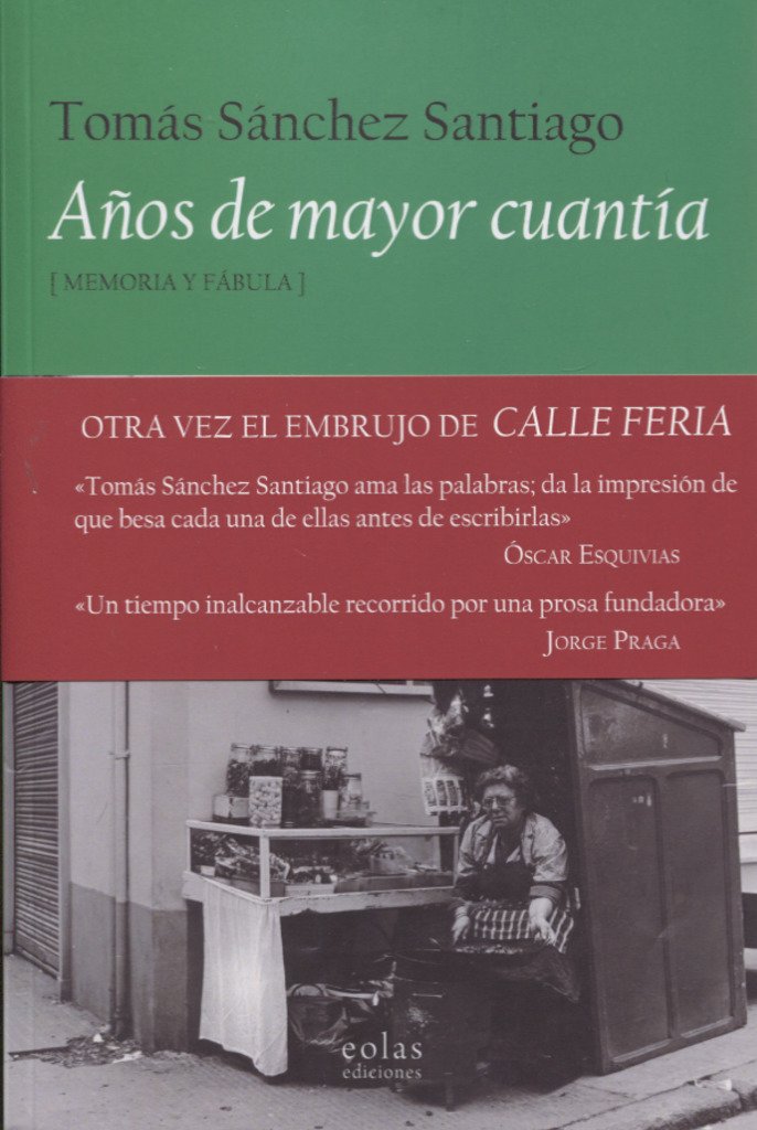 AÑOS DE MAYOR CUANTÍA: (MEMORIA Y FÁBULA) book