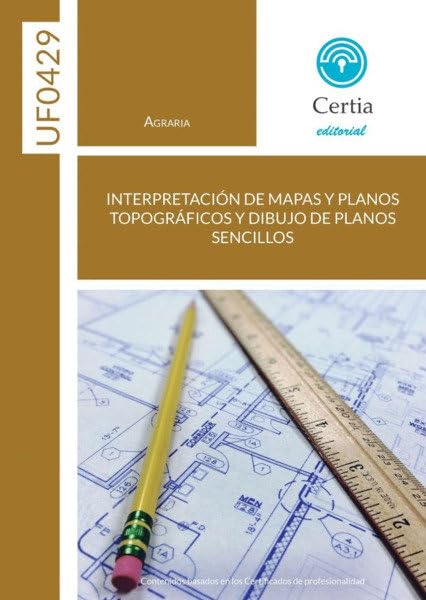 UF0429. Interpretación de mapas y planos topográficos y dibujo de planos sencillos Leisure, Home & Garden