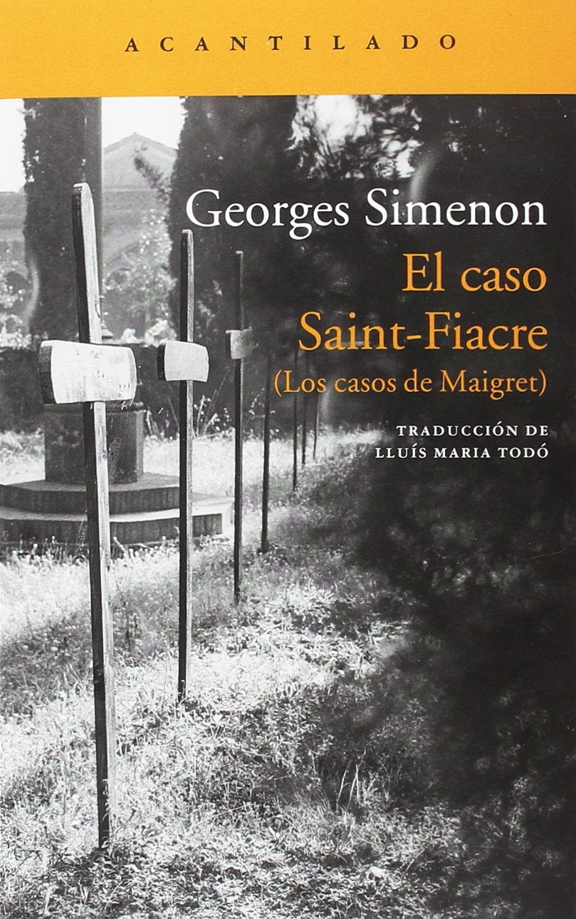El caso Saint-Fiacre : los casos de Maigret Non-fiction