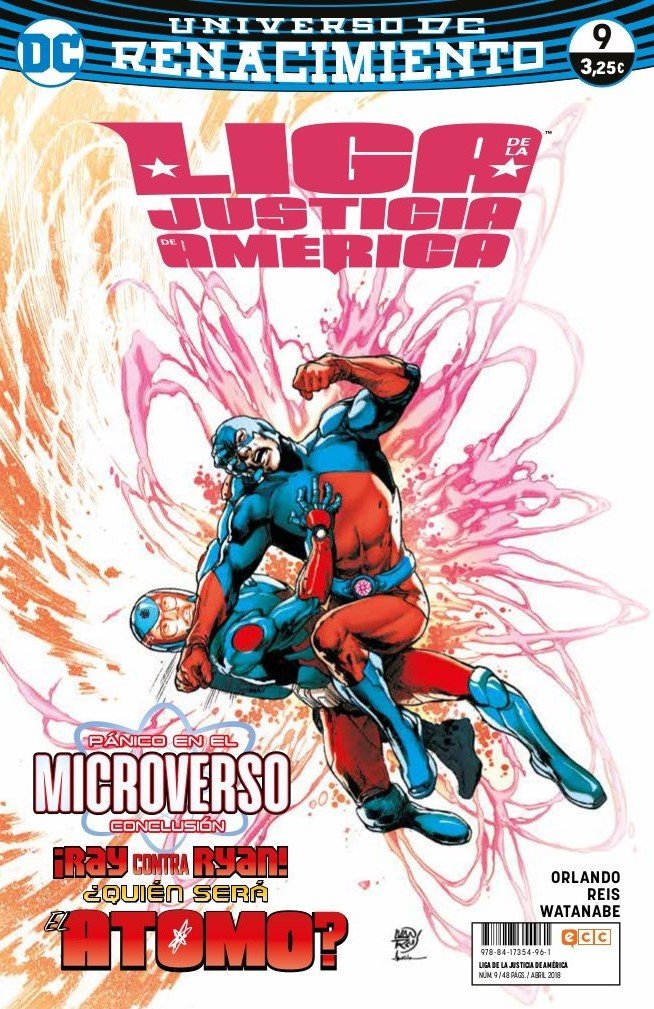 Liga de la Justicia de América núm. 09 (Renacimiento) Superheroes