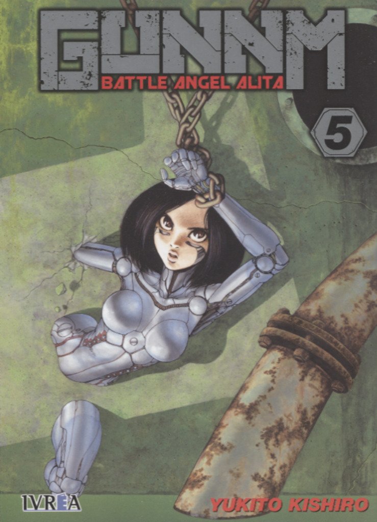 Gunnm (Battle Angel Alita) 5 book