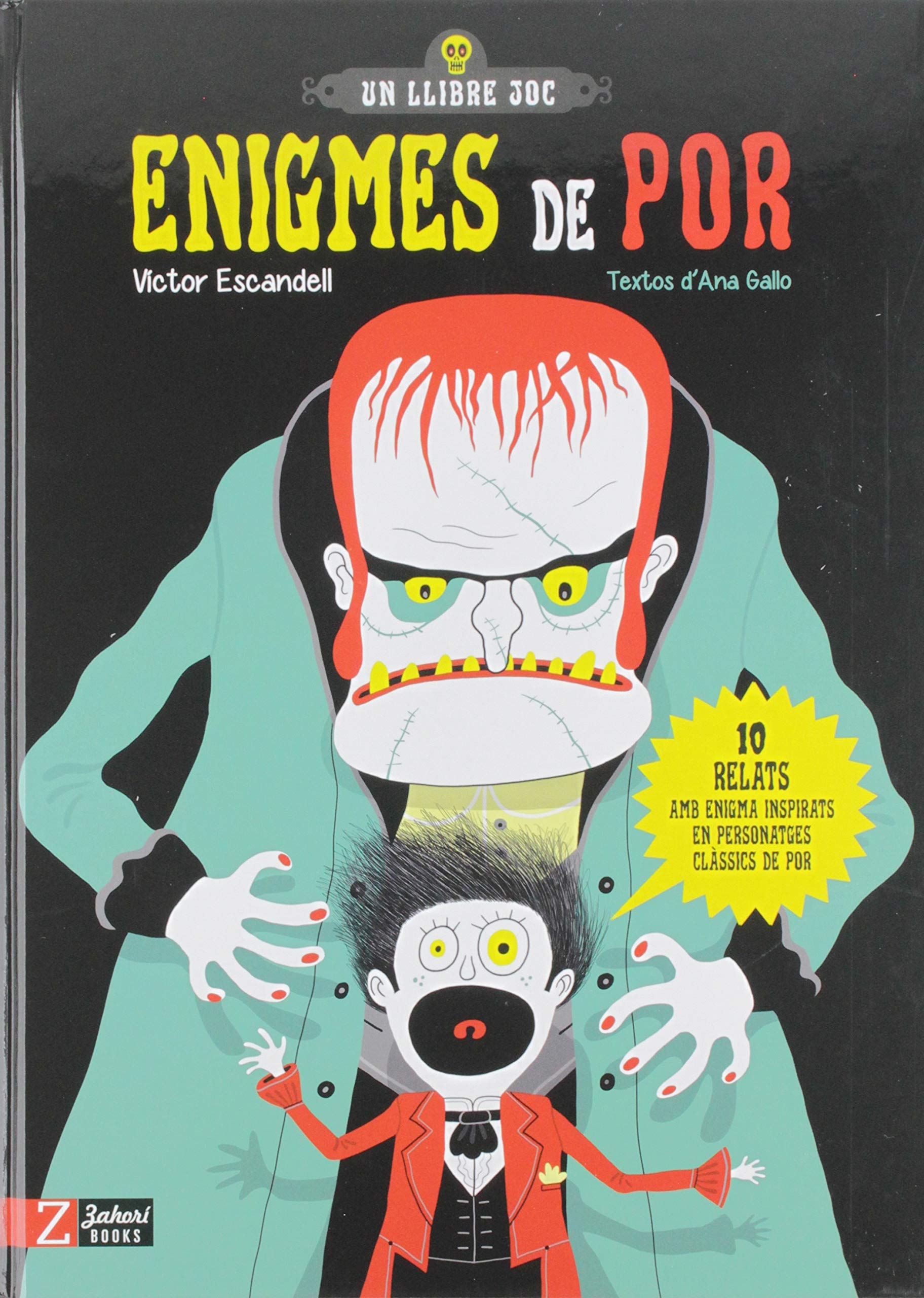Enigmes de por: 10 relats amb enigma inspirats en personatges clàssics de por Tiptoi & Games